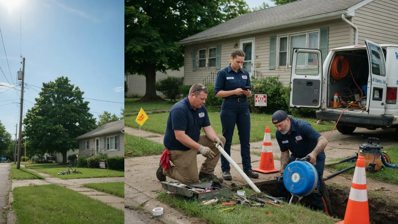 Sewer Line Repair in Oakesdale, WA near me